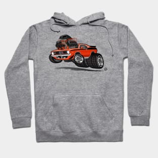 72 Hemi Cuda Engine Hoodie